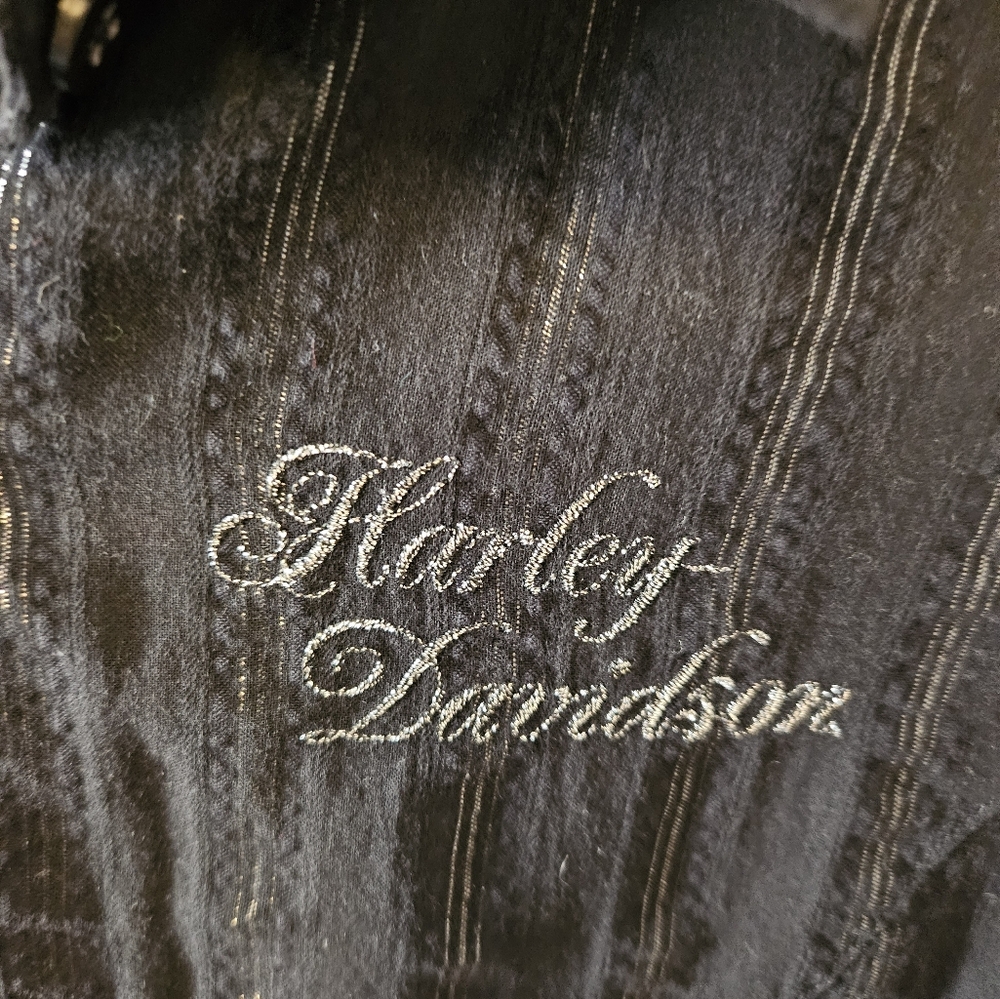 Harley Davidson Button Up Size L - Picture 3 of 8